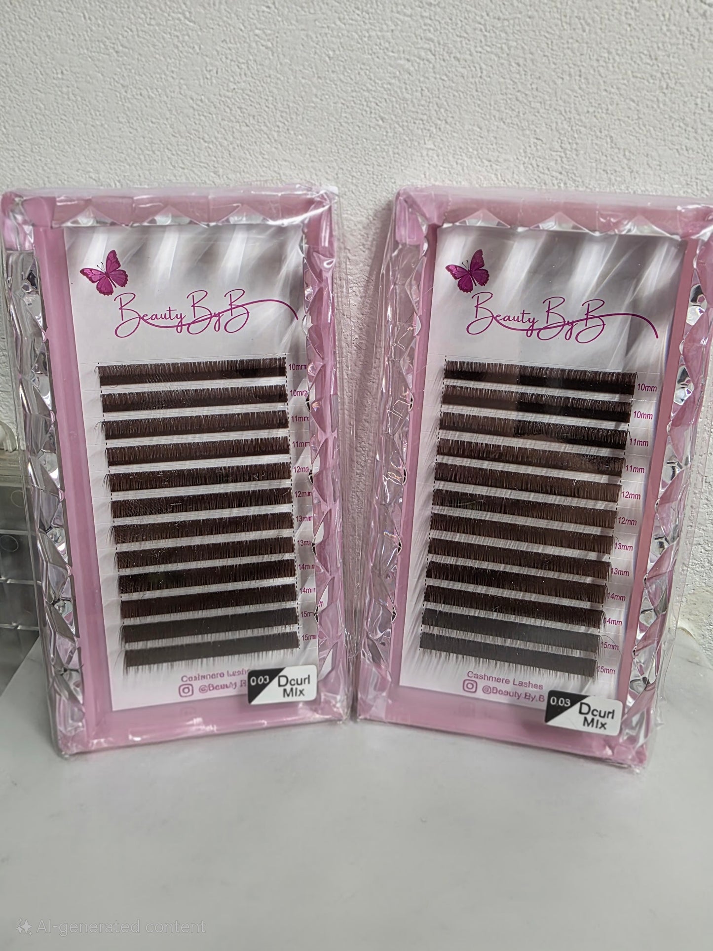 Dark Brown, 0.03, D curl