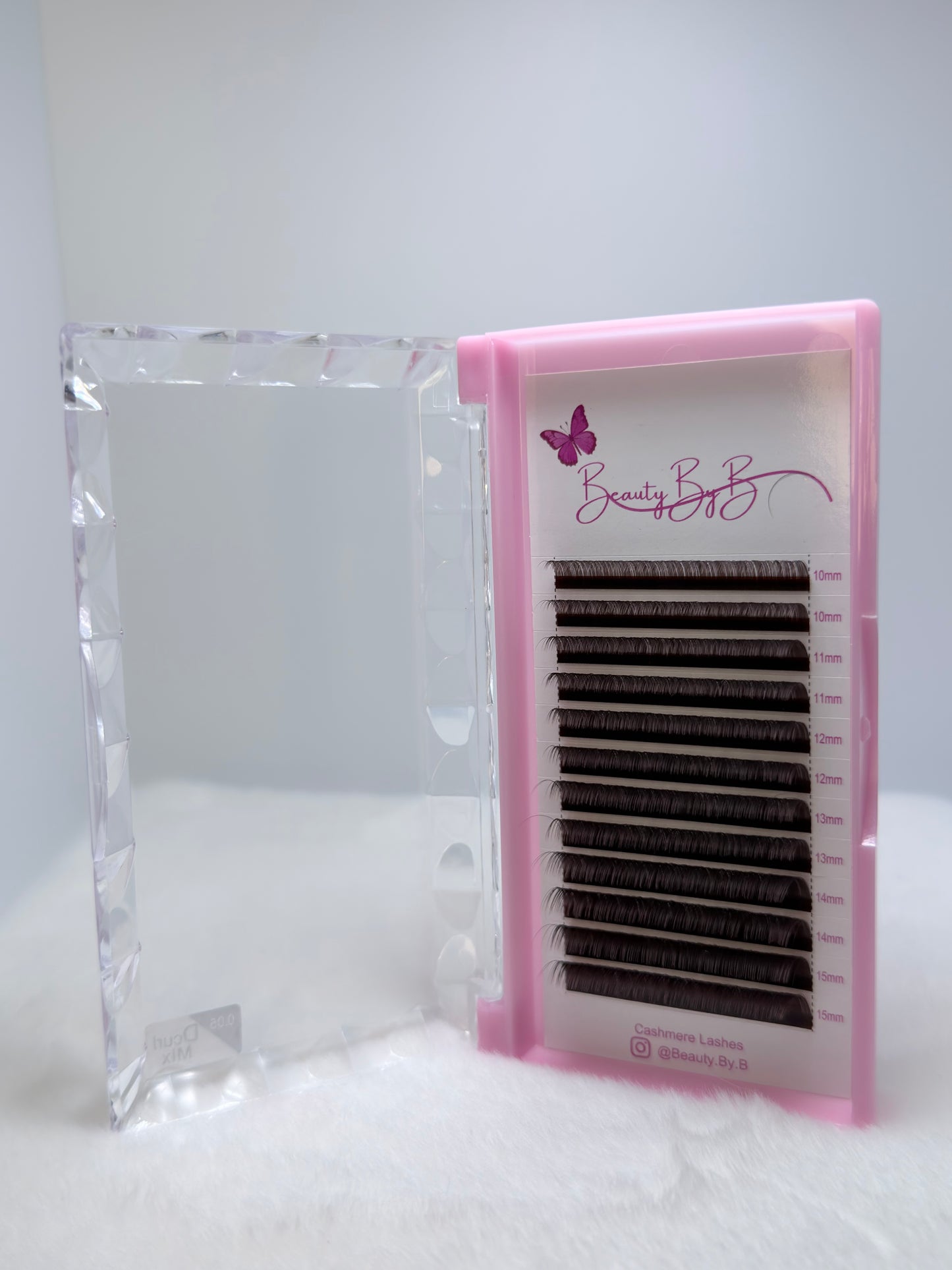 Dark Brown, 0.05, D Curl mix tray